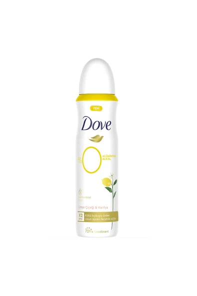 Dove Deo Limon Çiçeği & Vanilya Kadın 150 ml ürün görseli 1