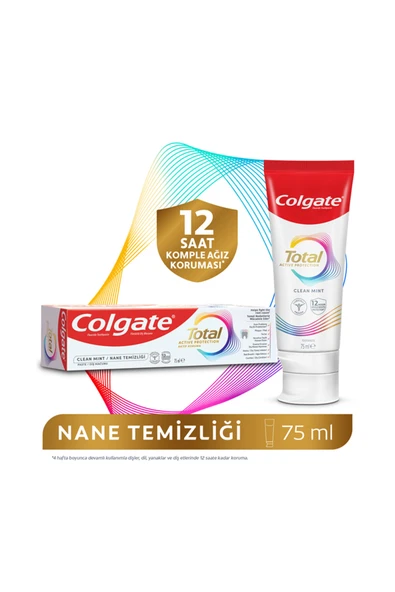 Colgate Diş Macunu Total Nane Temizliği 75 ml ürün görseli 1