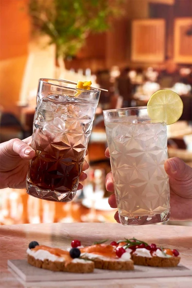 Paşabahçe Estrella Meşrubat Long Drink 490 cc 4 lü - Resim 2