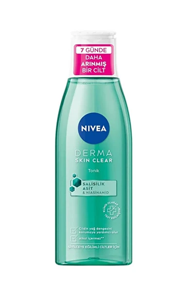 Nivea Derma Skin Clear Sivilce Karşıtı Tonik 200ml ürün görseli 1