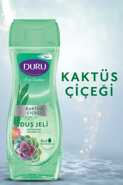 Duru Fresh Sensations Kaktüs Çiçeği 450 ml Duş Jeli - Resim 2