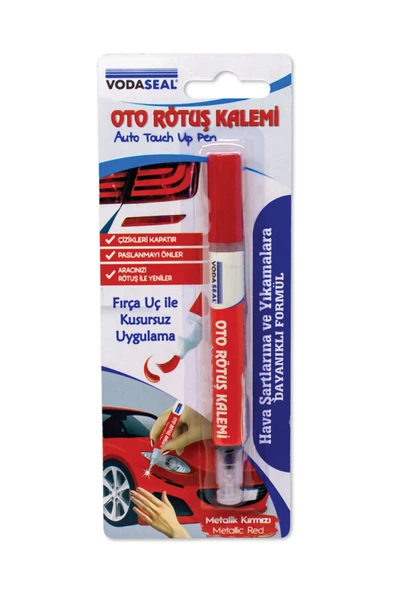 Vodaseal Kırmızı Oto Rötuş Kalemi ürün görseli 1