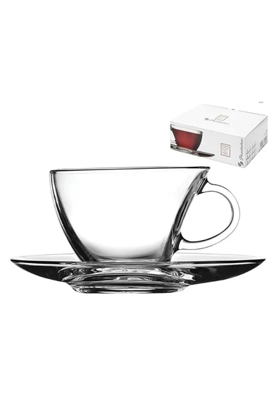 Paşabahçe Asimetrik Fincan Takımı 6 Lı ürün görseli 1