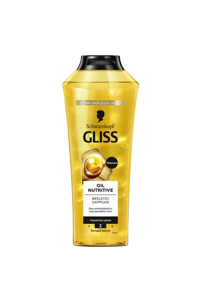 Gliss Şampuan Oil Nutritive 400 ml - Resim 2