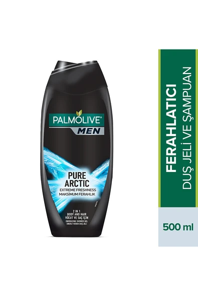 Palmolive Duş Jeli 500 Ml Men Pure Arctic - Resim 2
