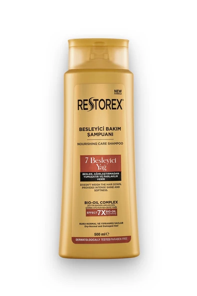 Restorex 500 ml 7 Besleyici Yağ Şampuan ürün görseli 1