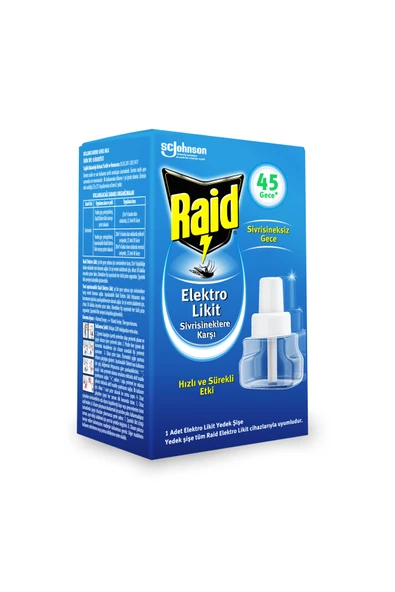 Raid Sinekkovar 45 Gece Sistem 27 ml Yedek ürün görseli 1