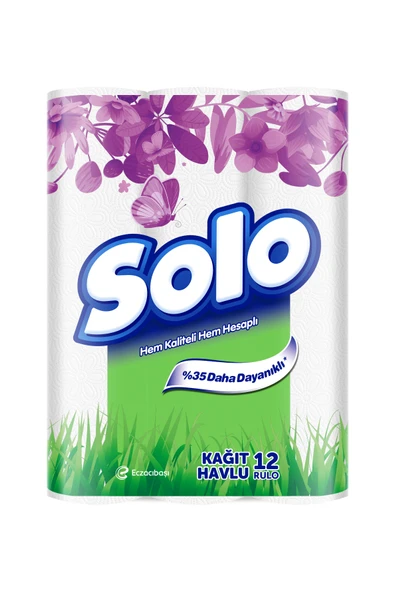 Solo Ultra Kağıt Havlu 12'li ürün görseli 1
