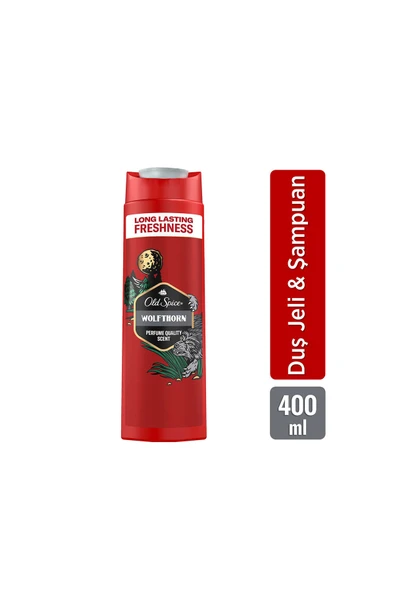 Old Spice Wolfthorn Duş Jeli 400 ml ürün görseli 1