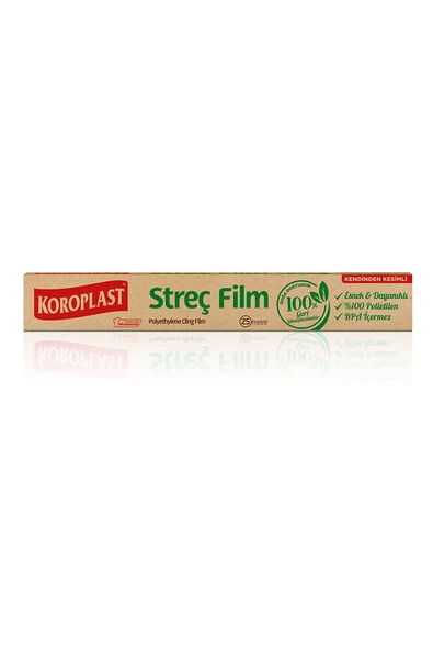 Koroplast Strec Film 25 Metre Doğa Dostu ürün görseli 1