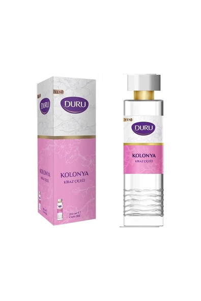 Duru Cam Şişe Kiraz Çiçeği Kolontası 200 ml ürün görseli 1