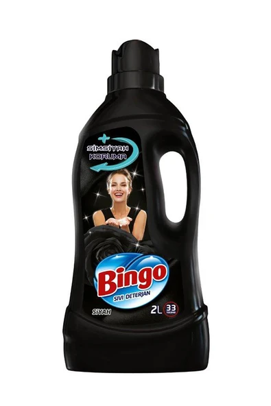 Bingo Sıvı Bakım Deterjanı Siyahlar 33 Yıkama 2000 ml ürün görseli 1