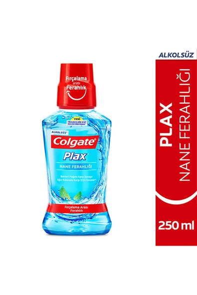 Colgate Ağız Suyu Nane Ferahlığı Mavi 250 Ml ürün görseli 1