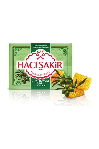 Hacı Şakir Banyo Sabunu Zeytinyağı&Bal 600 g ürün görseli 1