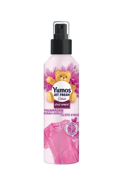 Yumoş Jet Fresh Giysi Spreyi Orkide 200 ml ürün görseli 1