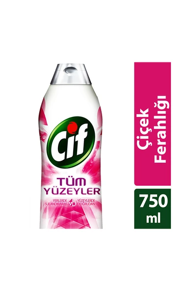 Cif Tüm Yüzeyler 750 ml Çiçek Ferahlığı ürün görseli 1