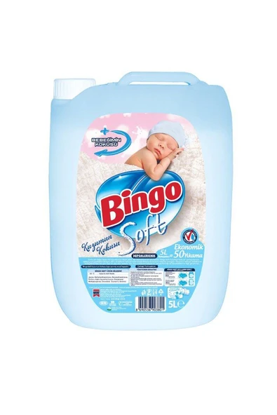 Bingo Soft Yumuşatıcı 5 l Kuzumun Kokusu ürün görseli 1