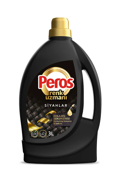 Peros Sıvı Bakım Deterjanı Siyahlar 30 Yıkama 3000 ml ürün görseli 1