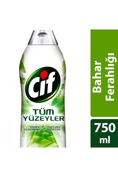 Cif Tüm Yüzeyler 750 ml Bahar Ferahlığı ürün görseli 1