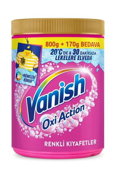 Vanish Kosla Multipower Toz 970g Renkliler Leke Çıkarıcı Deterjan Güçlendirici ürün görseli 1