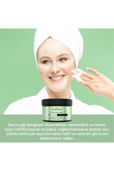 Alerma Detox Saç Maskesi 240 ml - Resim 2