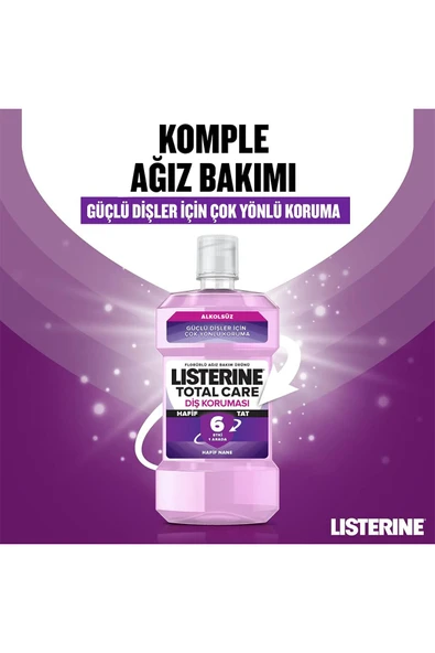 Listerine Ağız Suyu Total Care Zero 250 Ml - Resim 2