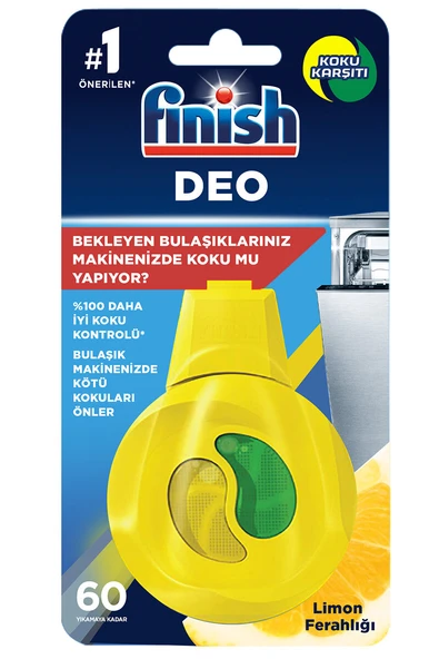 Finish Bulaşık Makinası Deo Limon - Resim 2