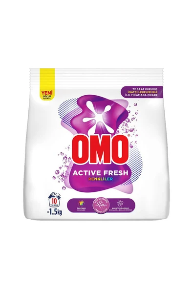 Omo Çamaşır Deterjanı 1,5 kg Renkliler - Resim 2
