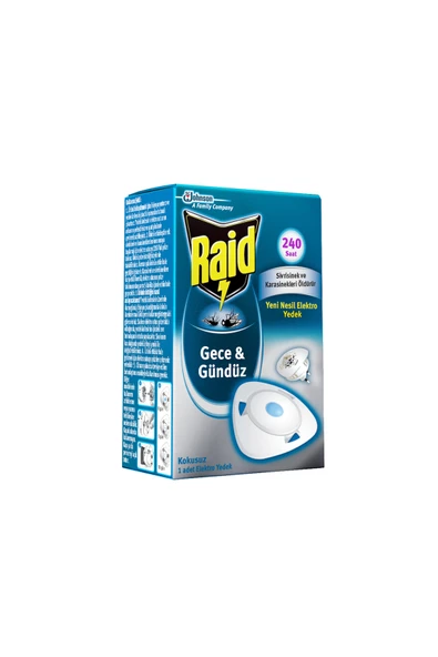 Raid Sinek Savar Gece Gündüz Sistem 240 Saat Yedek ürün görseli 1
