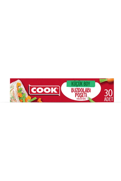 Cook Buzdolabı Poşeti 20X30 cm 30 Adet Küçük Boy ürün görseli 1