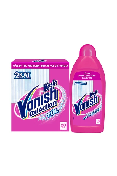 Vanish Kosla Tül Temizleyici 2'li Set (Toz + Parlatıcı) ürün görseli 1