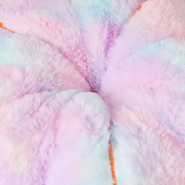 Soft Çiçek Figürlü Yastık - Renkli - 40 cm - Resim 3