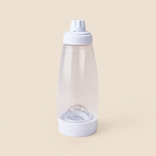 Hamur Karıştırıcı Şişe - Mavi / Şeffaf - 1 lt ürün görseli 1