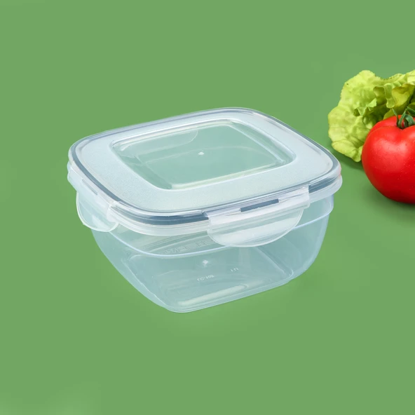 Fresh Box Kare Saklama Kabı - 1000 ml - Resim 2