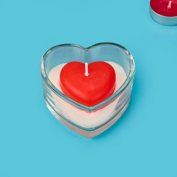 Heart Mum - Asorti - 12 cm - Resim 3
