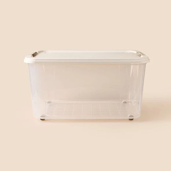 Living Agata Organizer Kutu - Şeffaf - 50 lt ürün görseli 1