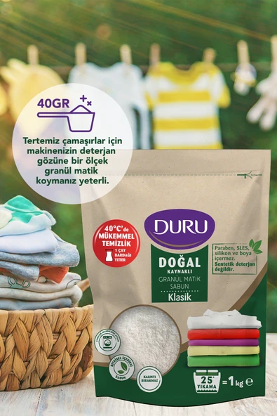 Duru Granül Sabun Klasik 1000 g - Resim 2