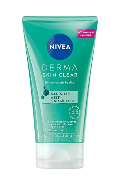 Nivea Derma Skin Clear Sivilce Karşıtı Peeling 150Ml ürün görseli 1