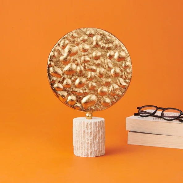 Deco Lirio Dekor - Gold - 20 cm - Resim 3