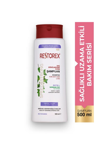 Restorex 500 Ml Şampuan Ekstra Direnç - Resim 2