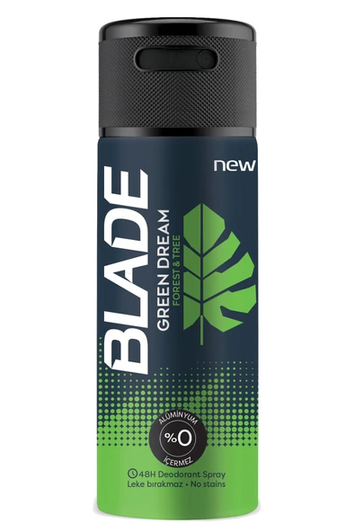Blade 150ml Green Dream Deodorant ürün görseli 1