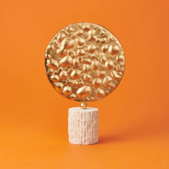 Deco Lirio Dekor - Gold - 20 cm - Resim 2