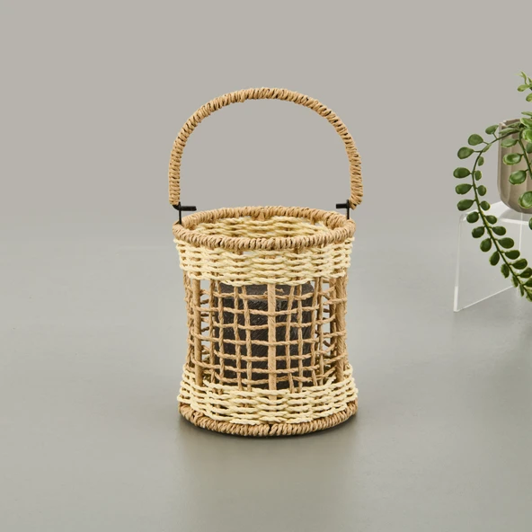 Deco Fuego Mumluk - Bej / Krem - 13x14 cm ürün görseli 1