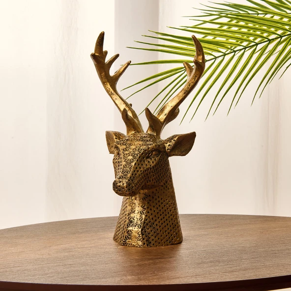 Deco Ciervo Dekor - Gold - 27 cm ürün görseli 1