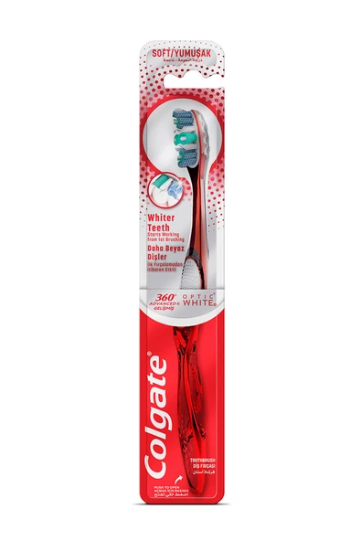 Colgate Diş Fırçası 360 Optik Beyaz ürün görseli 1