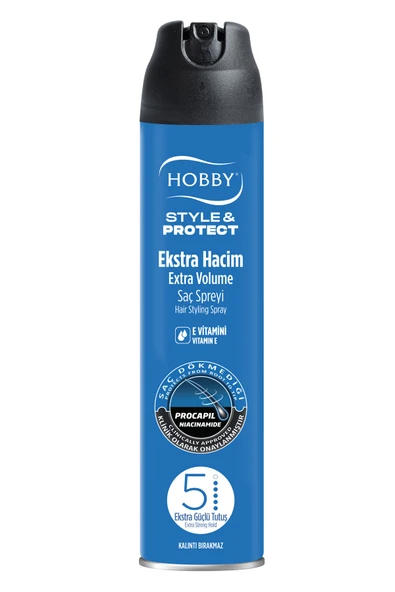 Hobby Saç Spreyi Style&Protect Ekstra Hacim 250ML ürün görseli 1