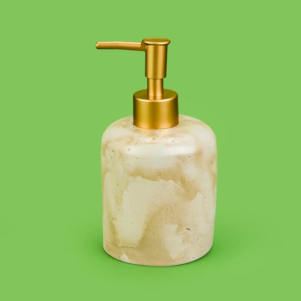 Bath Traverten Görünümlü Banyo Seti - Gri - Resim 3