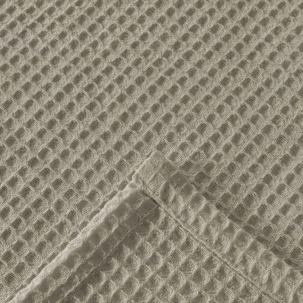 Soft Rete Çift Kişilik Pike - Bej - 200x220 cm - Resim 3