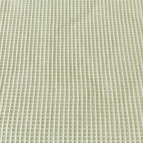 Soft Rete Çift Kişilik Pike - Yeşil - 200x220 cm - Resim 2
