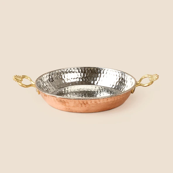 Bakır Sahan - Renkli - 16 cm ürün görseli 1
